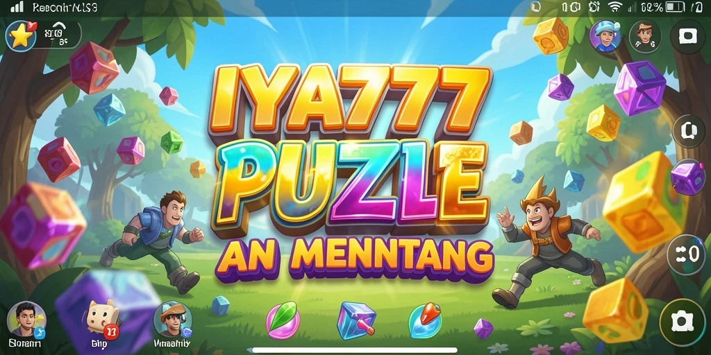 Tampilan gameplay menarik dari IYA777 dengan berbagai tantangan puzzle.