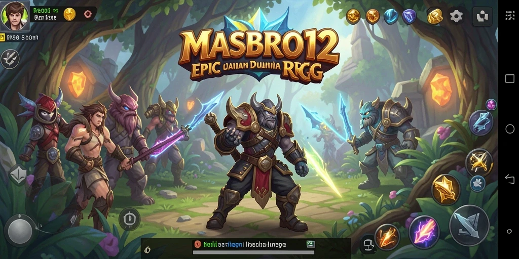 Screenshot menampilkan aksi mendebarkan dalam gameplay RPG.