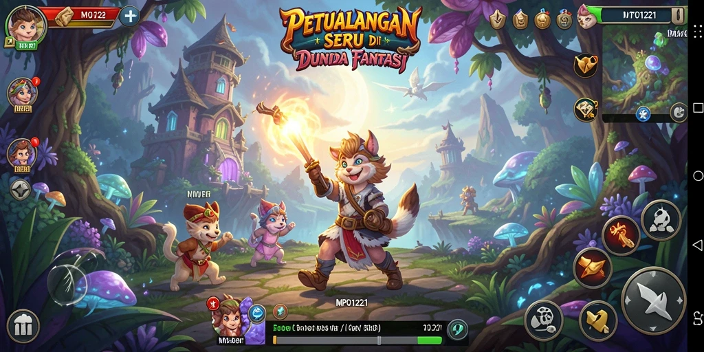 Penjelajahan mendebarkan dalam dunia fantasi MPO1221.