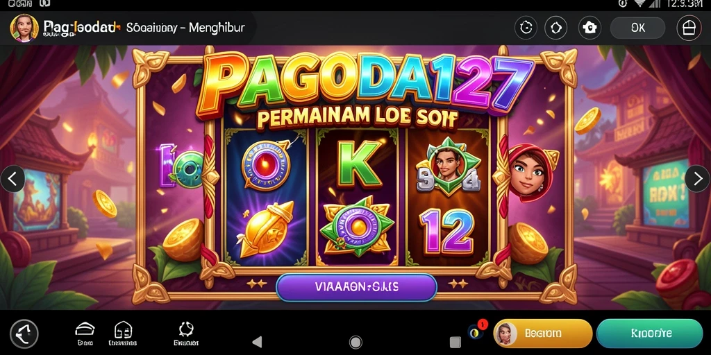 Tampilan gameplay Slot yang menarik dan menghibur di PAGODA127.