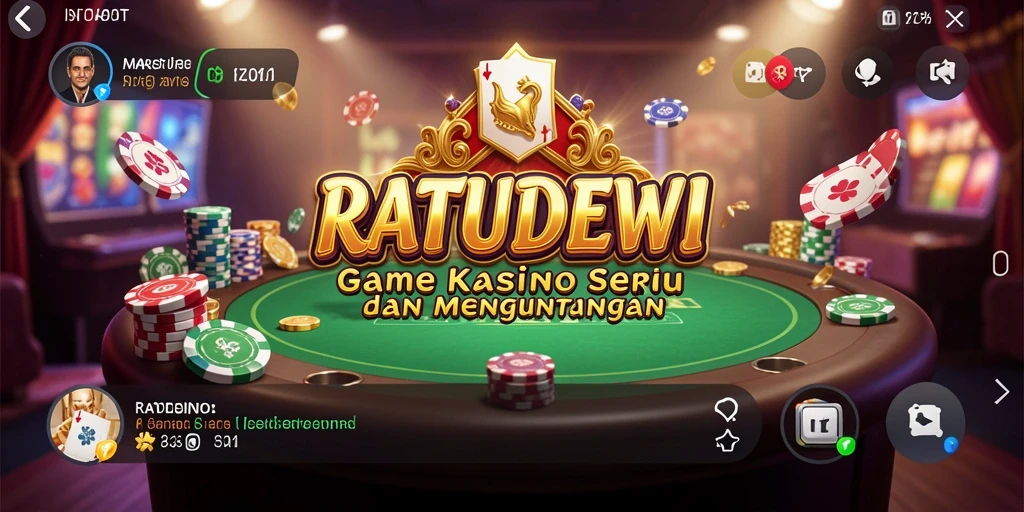 Tangkapan layar menunjukkan gameplay mendebarkan dari RATUDEWI.