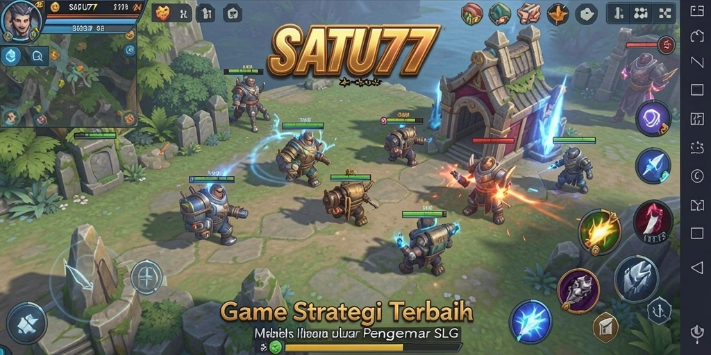 Tampilan gameplay menarik di SATU77 dengan strategi yang mendebarkan.